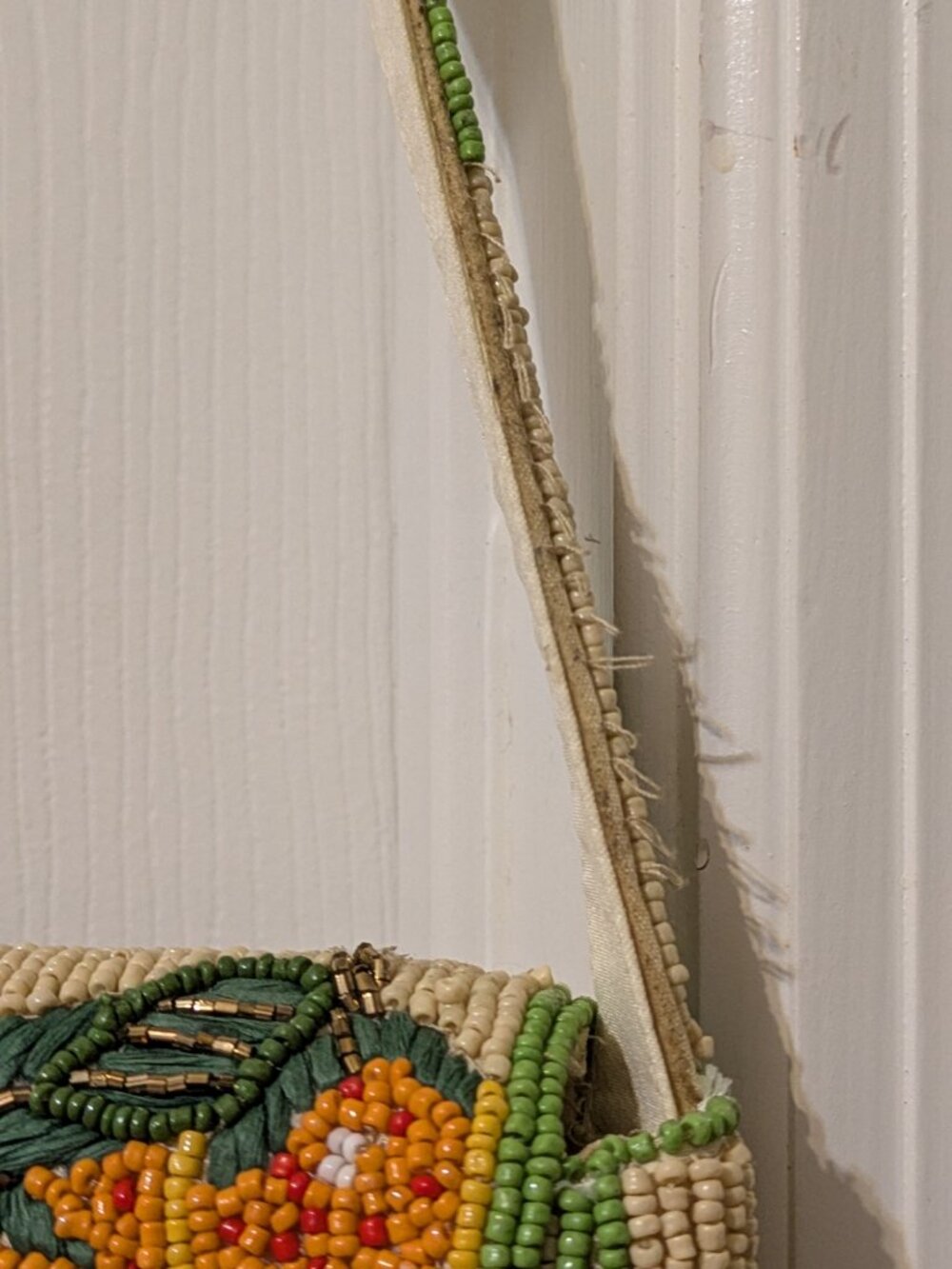 Viral Made in India beaded bag in Aperol Spritz - Picture 4 of 4
